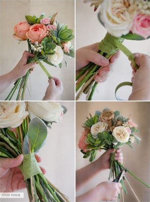 how to make a bouquet with fake flowers and the importance of symbolism in floral arrangements