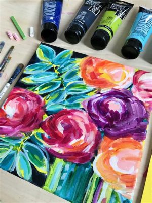 How to Paint Acrylic Flowers: Exploring the Artistic Intersection of Nature and Creativity